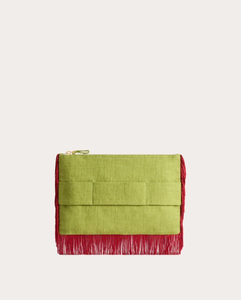 Bolso de mano de algodón - Naranja Naranja-2