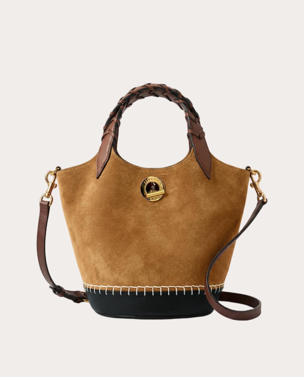 Imagen 0 de Bolso Anchor de ante Marrón