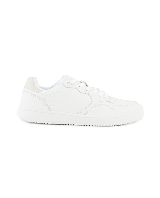 Sapatilhas Sport-Casual Unissexo JAM II em Pele Branco-1