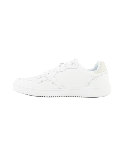 Sapatilhas Sport-Casual Unissexo JAM II em Pele Branco-3