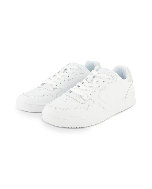 Sapatilhas Sport-Casual Unissexo JAM II em Pele Branco-6