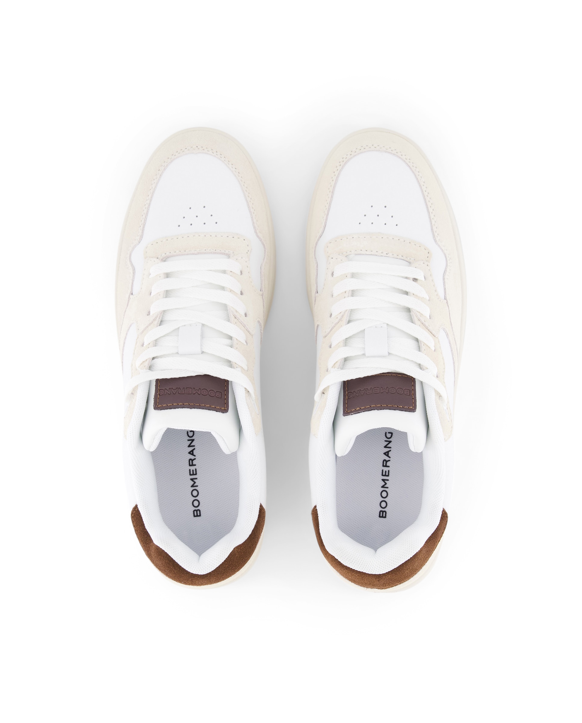 Sapatilhas Sportcasual de Homem em Pele JAM II Branco-4