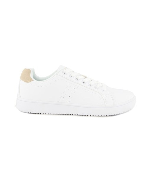 Sapatilhas Desportivas Casual de Mulher Klash Bege-1