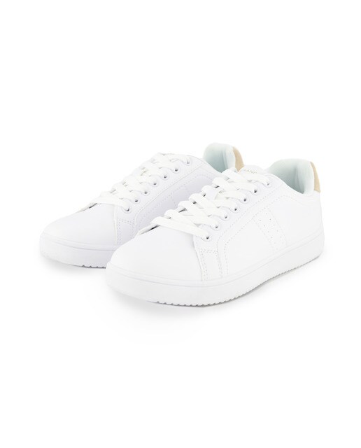 Sapatilhas Desportivas Casual de Mulher Klash Bege-6