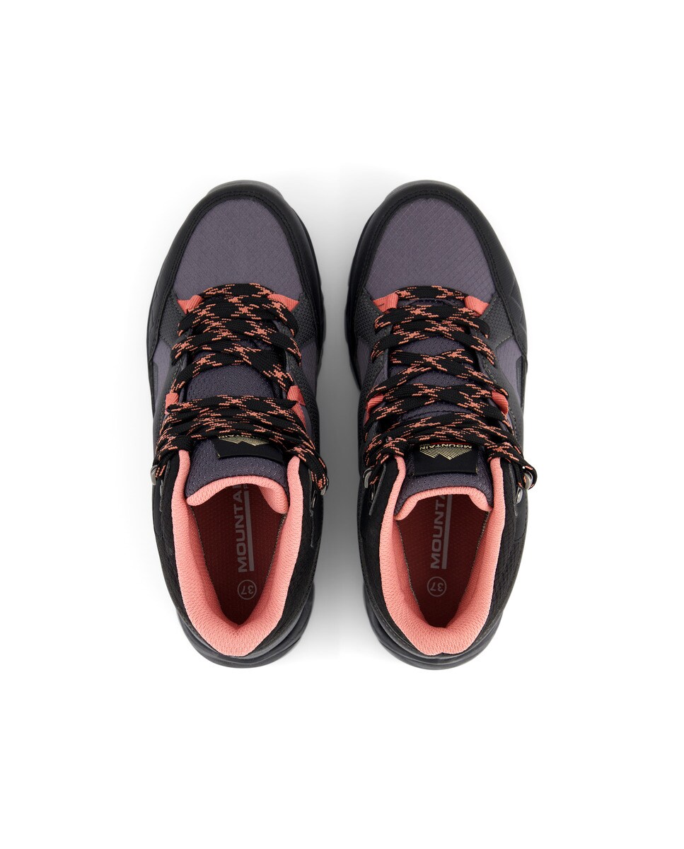 Botas de Montanha Foraker MD Rosa-4