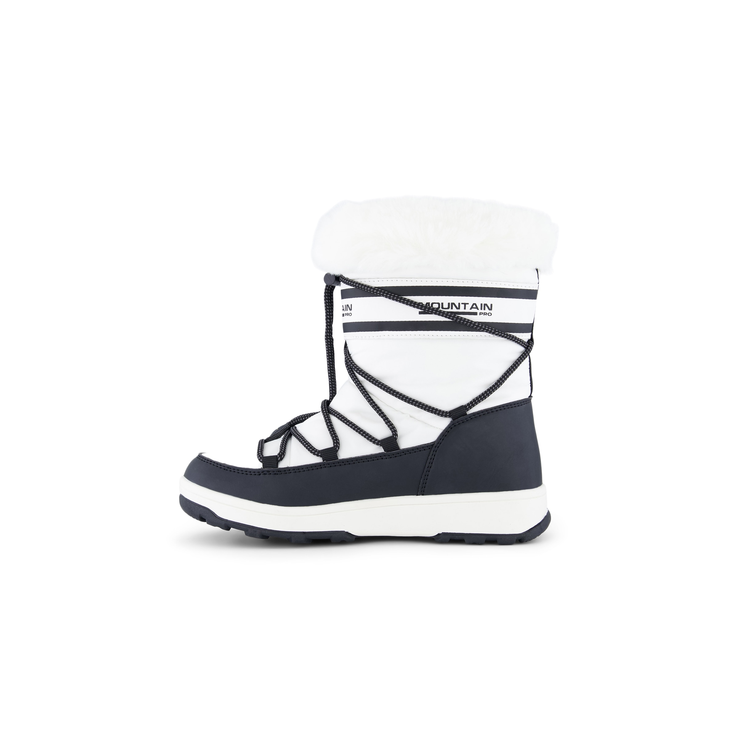 Botas Après-Ski de Mulher Branco-3