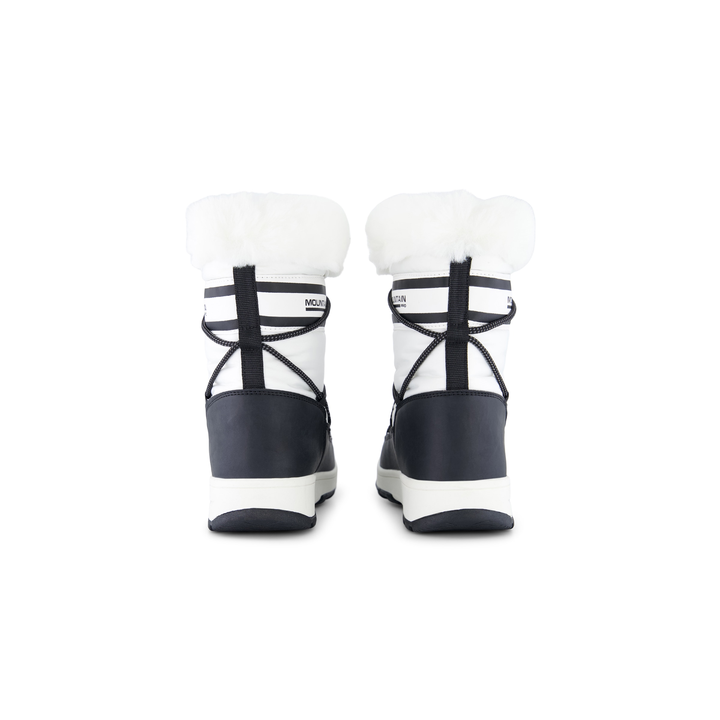 Botas Après-Ski de Mulher Branco-4