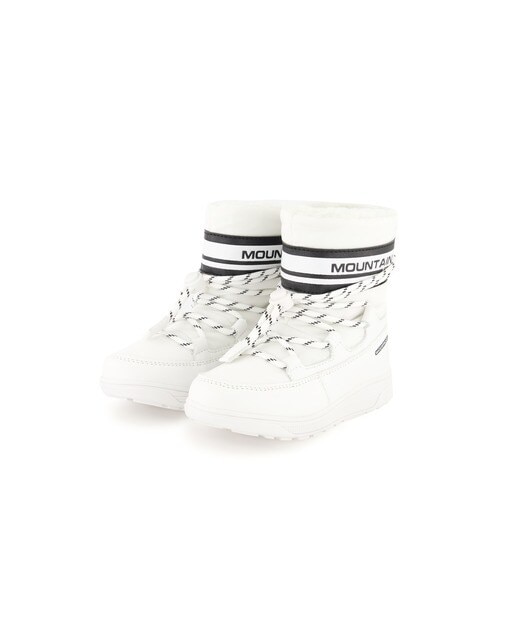 Botas Après-Ski Infantis Branco-6
