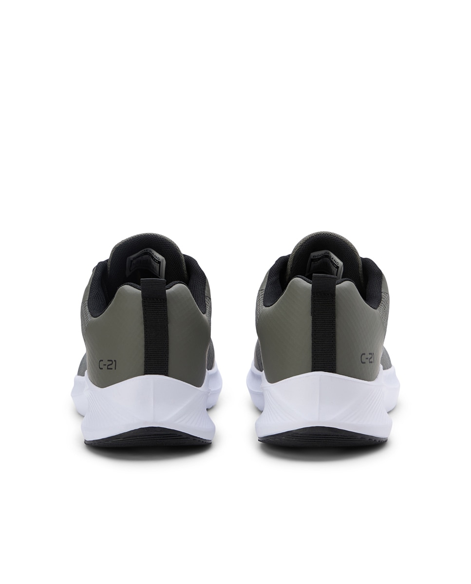 Zapatillas de running de hombre C-21 Boomerang - Verde Verde-5