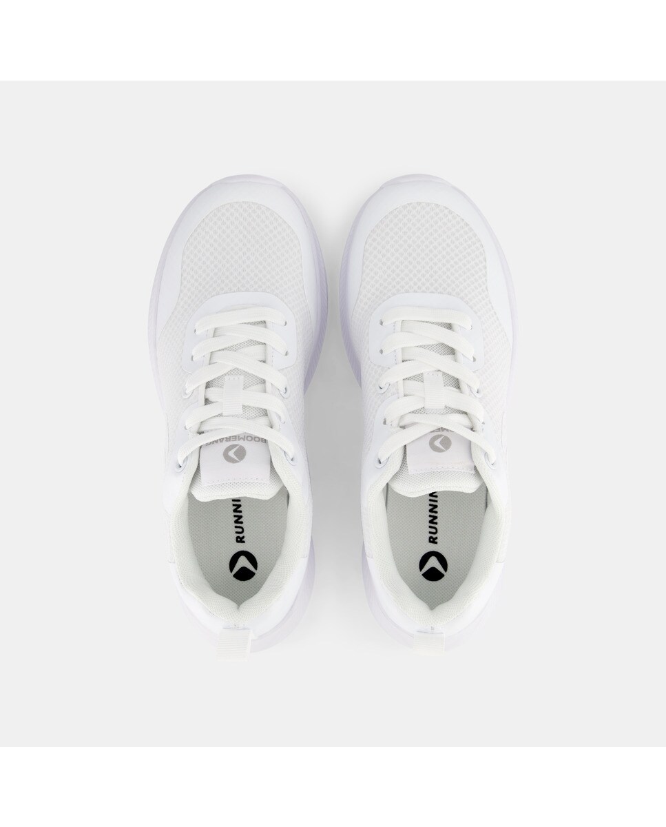 Zapatillas de running de mujer C-21Boomerang - Blanco Blanco-4