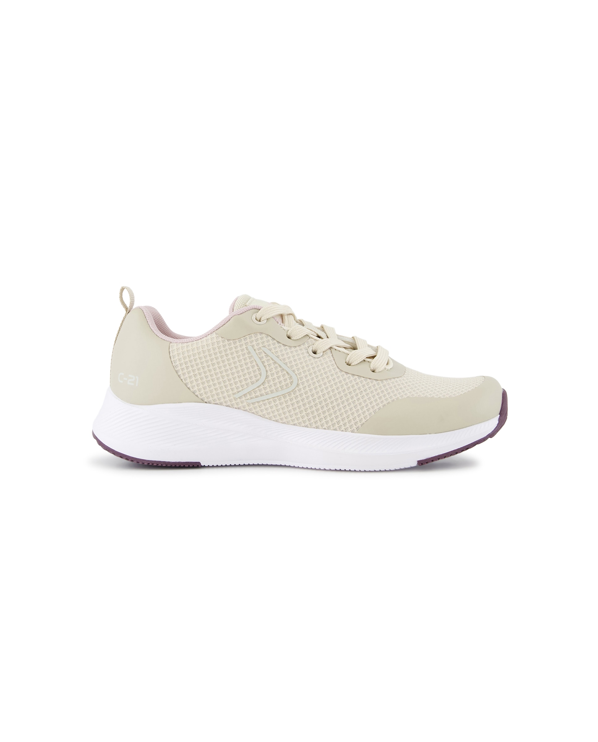 Zapatillas de running de mujer C-21Boomerang 120 Crudo