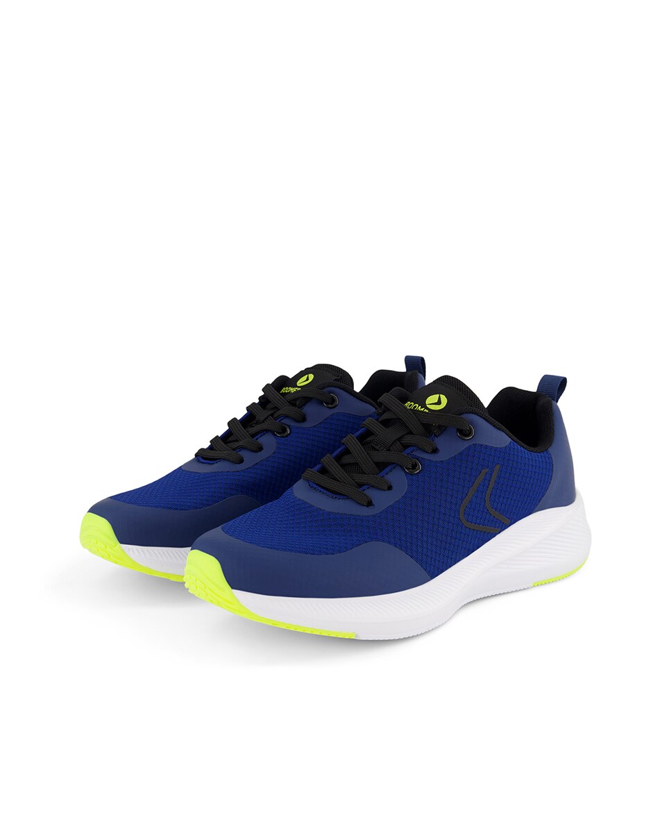 Sapatilhas de Running Infantis C-21 Azul-7