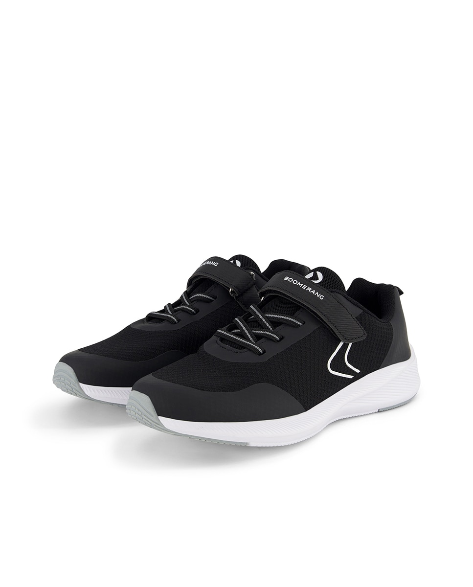 Zapatillas de running de niños C-21Boomerang.... - Negro Negro-7