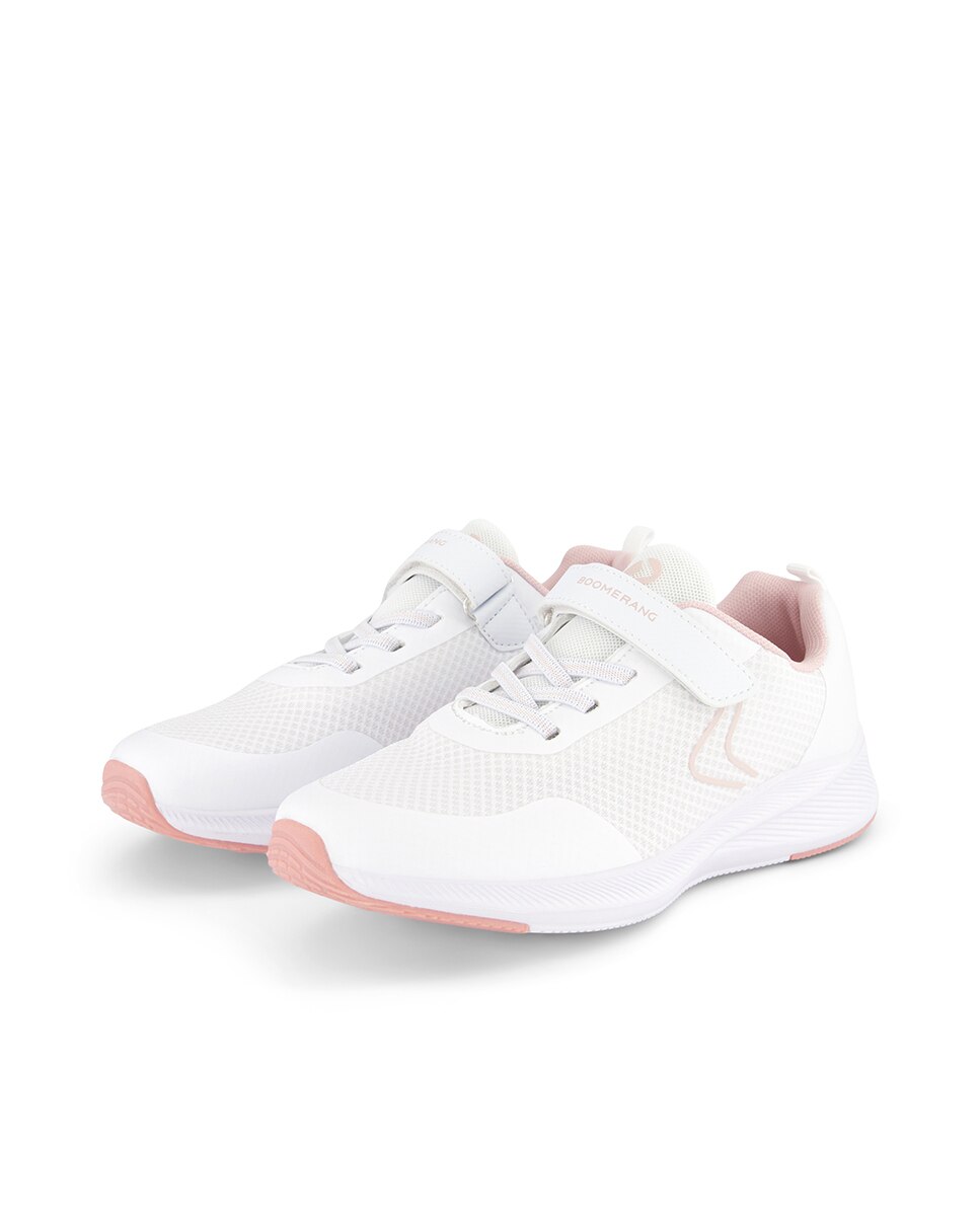 Imagen 7 de Zapatillas de running de niños C-21Boomerang.... - Blanco Blanco