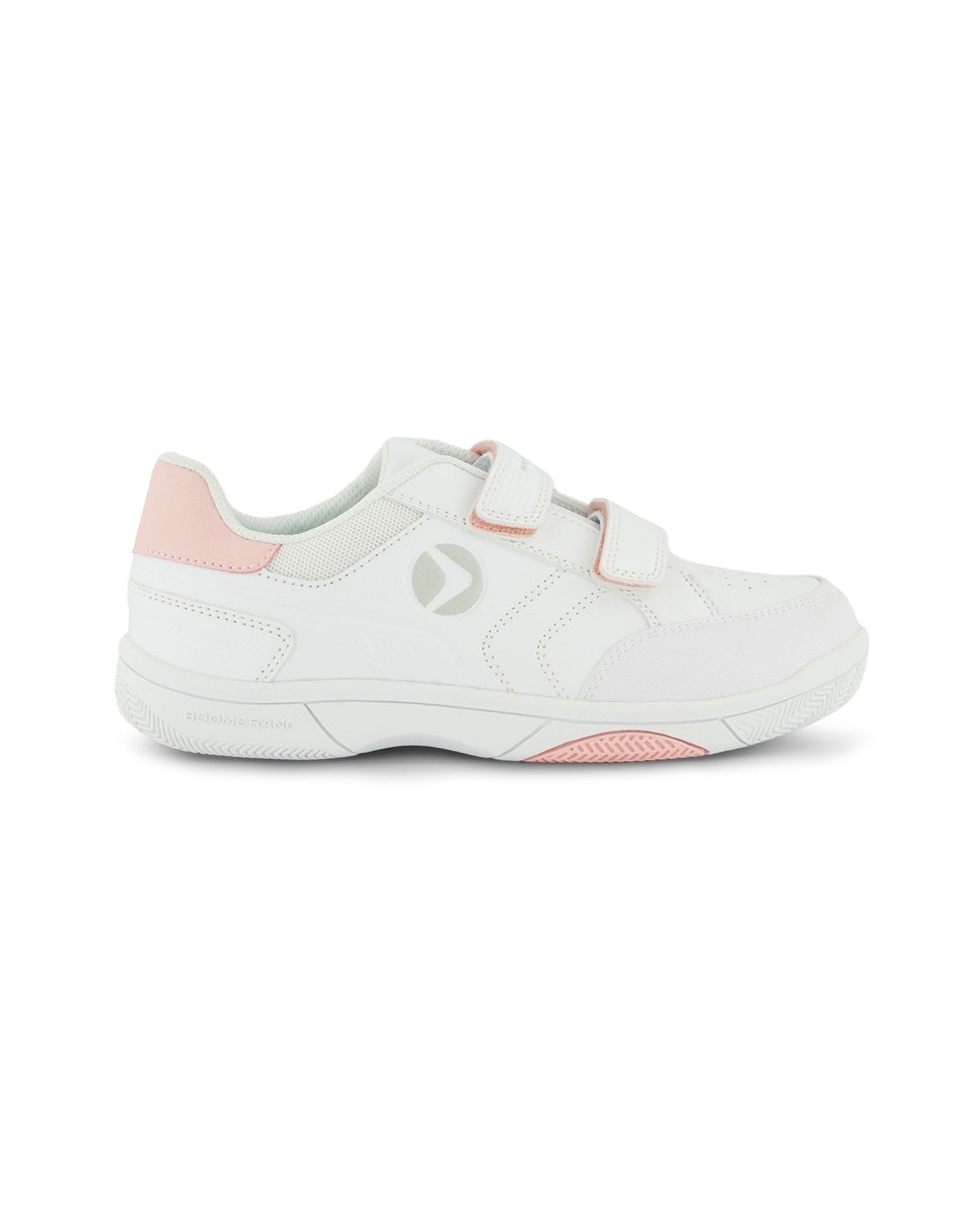 Imagen 1 de Zapatillas training infantil con velcro Boomerang Klado 5 - Rosa Rosa