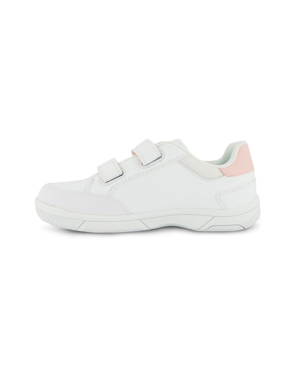 Imagen 3 de Zapatillas training infantil con velcro Boomerang Klado 5 - Rosa Rosa