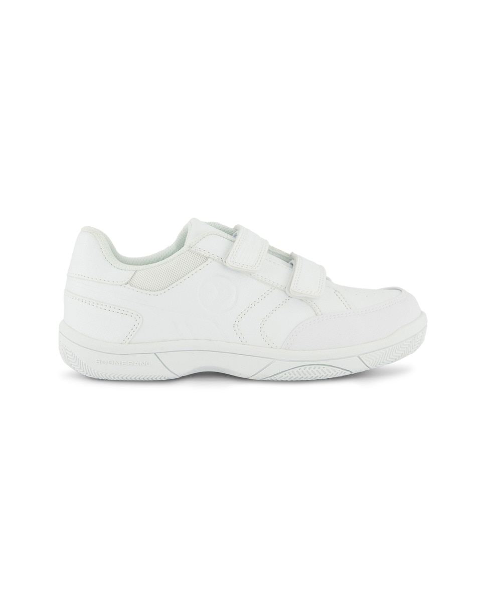 Imagen 1 de Zapatillas training infantil con velcro Boomerang Klado 5 - Blanco Blanco