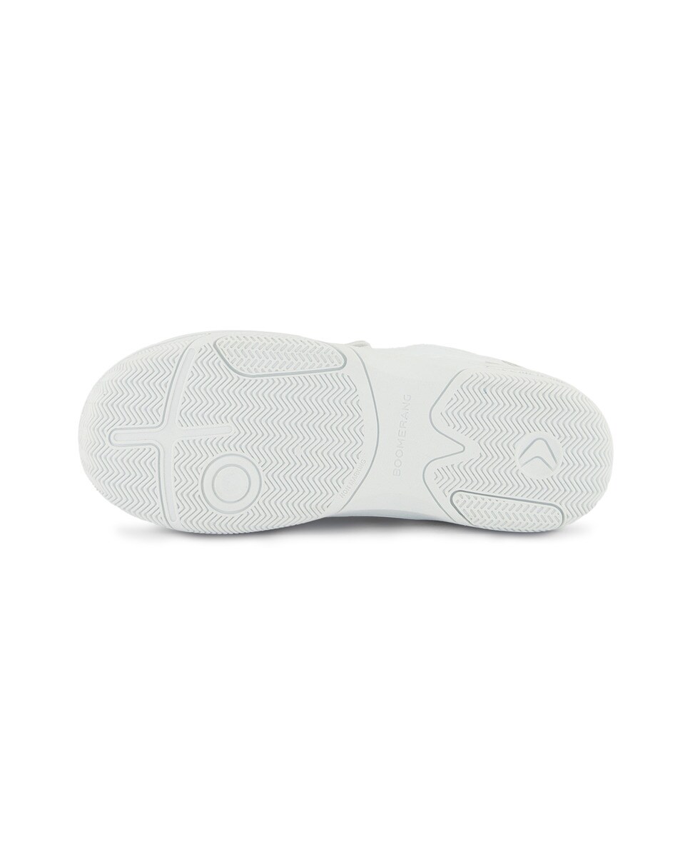 Imagen 2 de Zapatillas training infantil con velcro Boomerang Klado 5 - Blanco Blanco