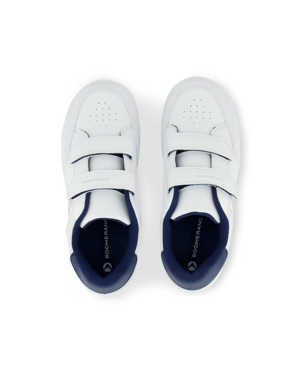 Imagen 4 de Zapatillas training infantil con velcro Boomerang Klado 5 - Azul marino Azul marino