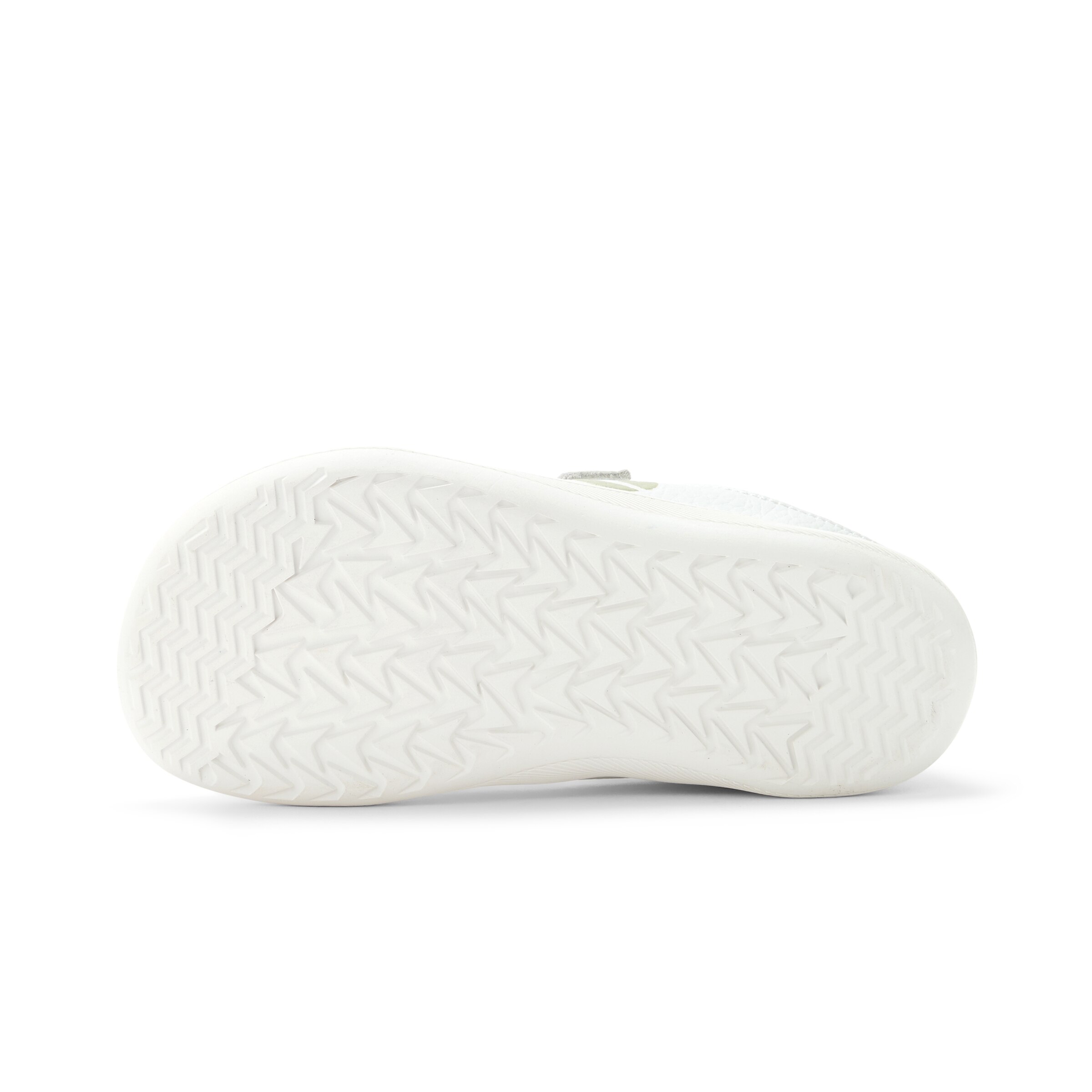 Zapatillas training infantil en piel con velcro FLEX Boomerang Barefoot - Blanco Blanco-2