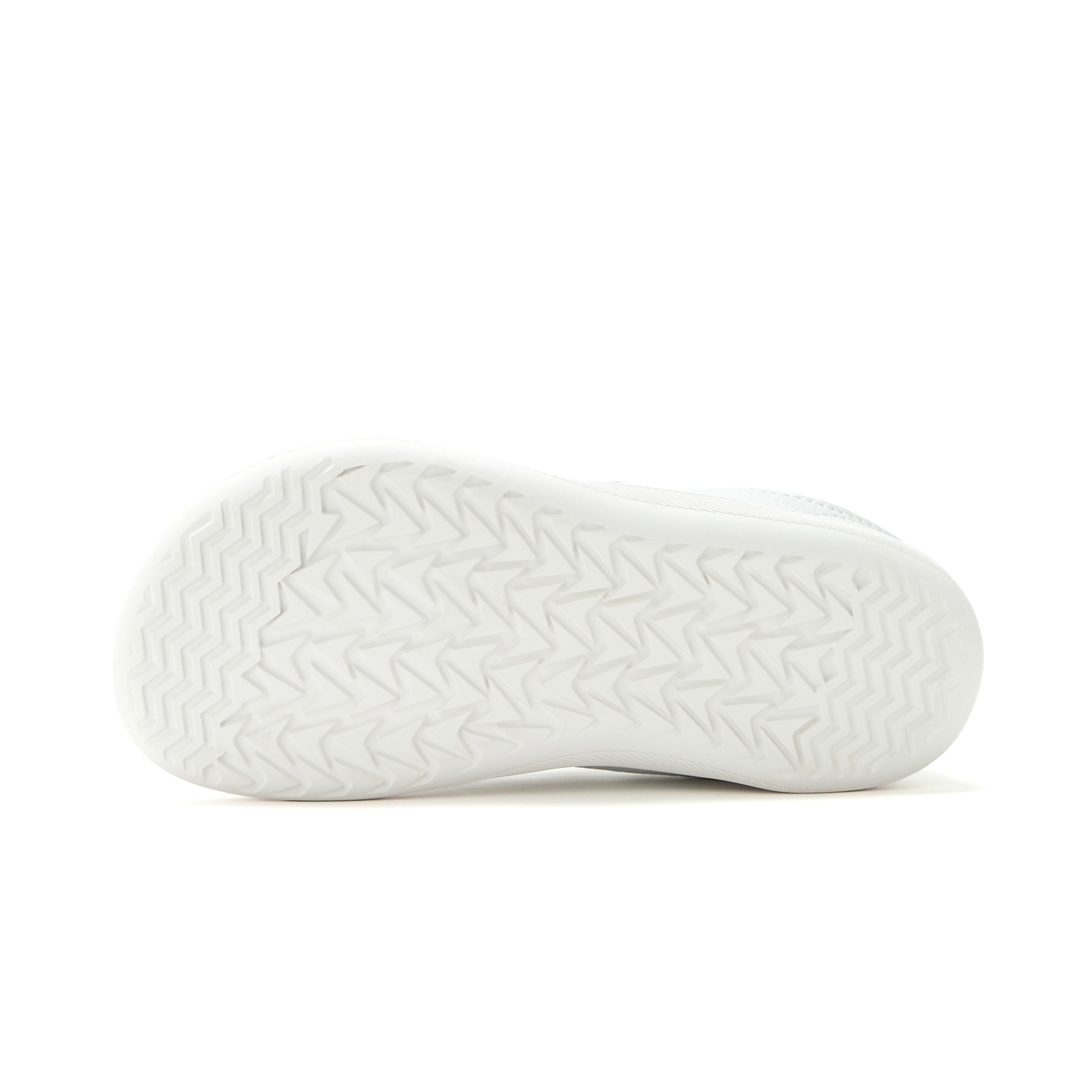 Sapatilhas de Training Infantis em Pele com Velcro Flex Bareffot Branco-marfim-2