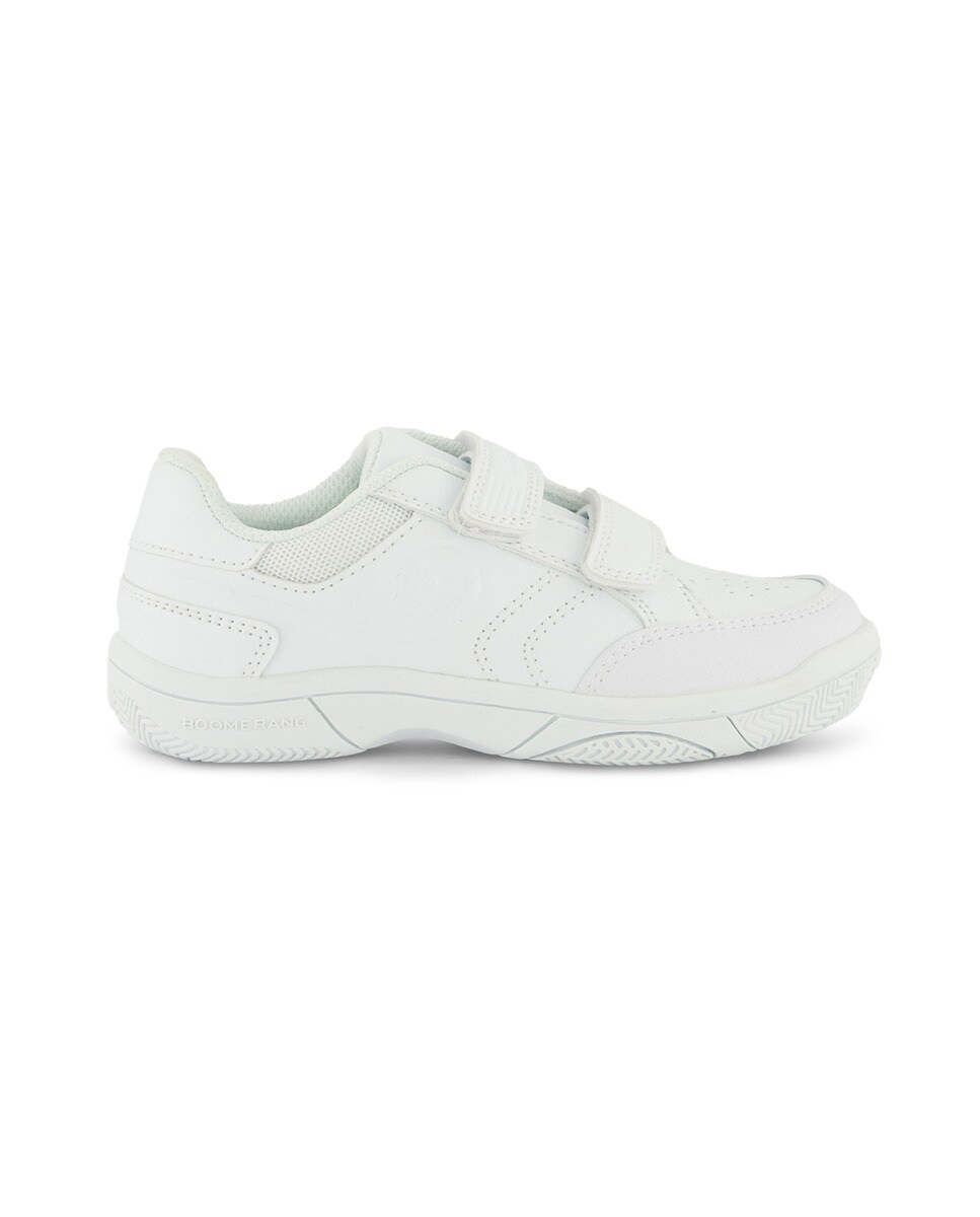 Zapatillas training infantil con velcro Boomerang Klado 5 - Blanco Blanco-1