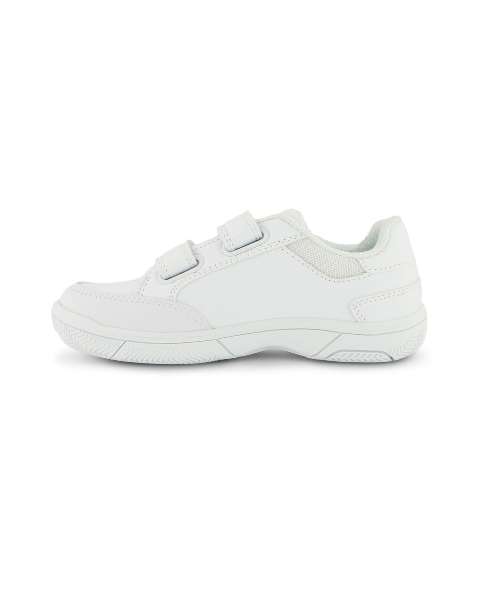 Zapatillas training infantil con velcro Boomerang Klado 5 - Blanco Blanco-3