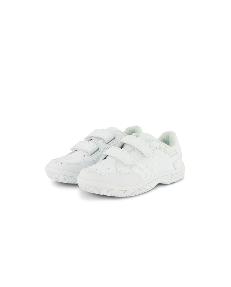 Zapatillas training infantil con velcro Boomerang Klado 5 - Blanco Blanco-6