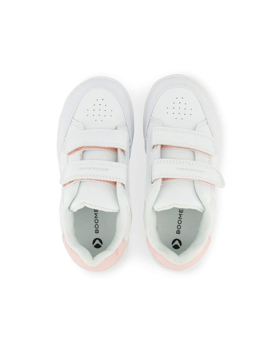 Sapatilhas de Training Infantis com Velcro Klado 5 Rosa-4