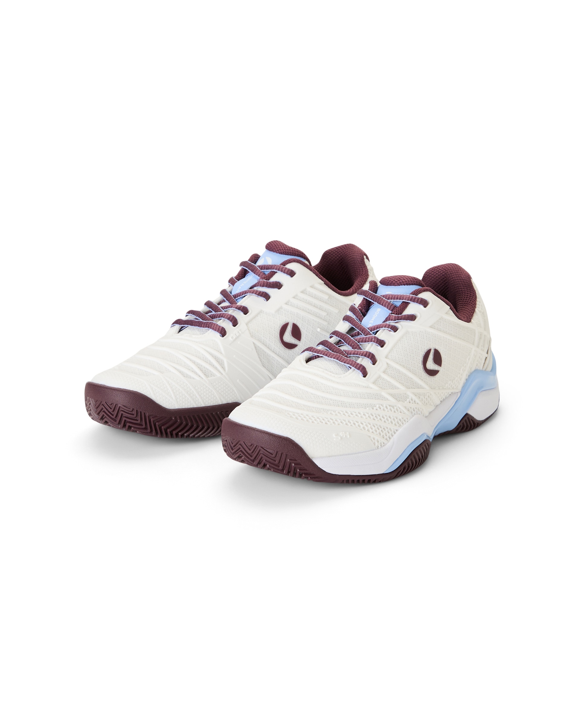 Zapatilla de Padel-Tenis mujer Boomerang SMASH - Blanco Blanco-6