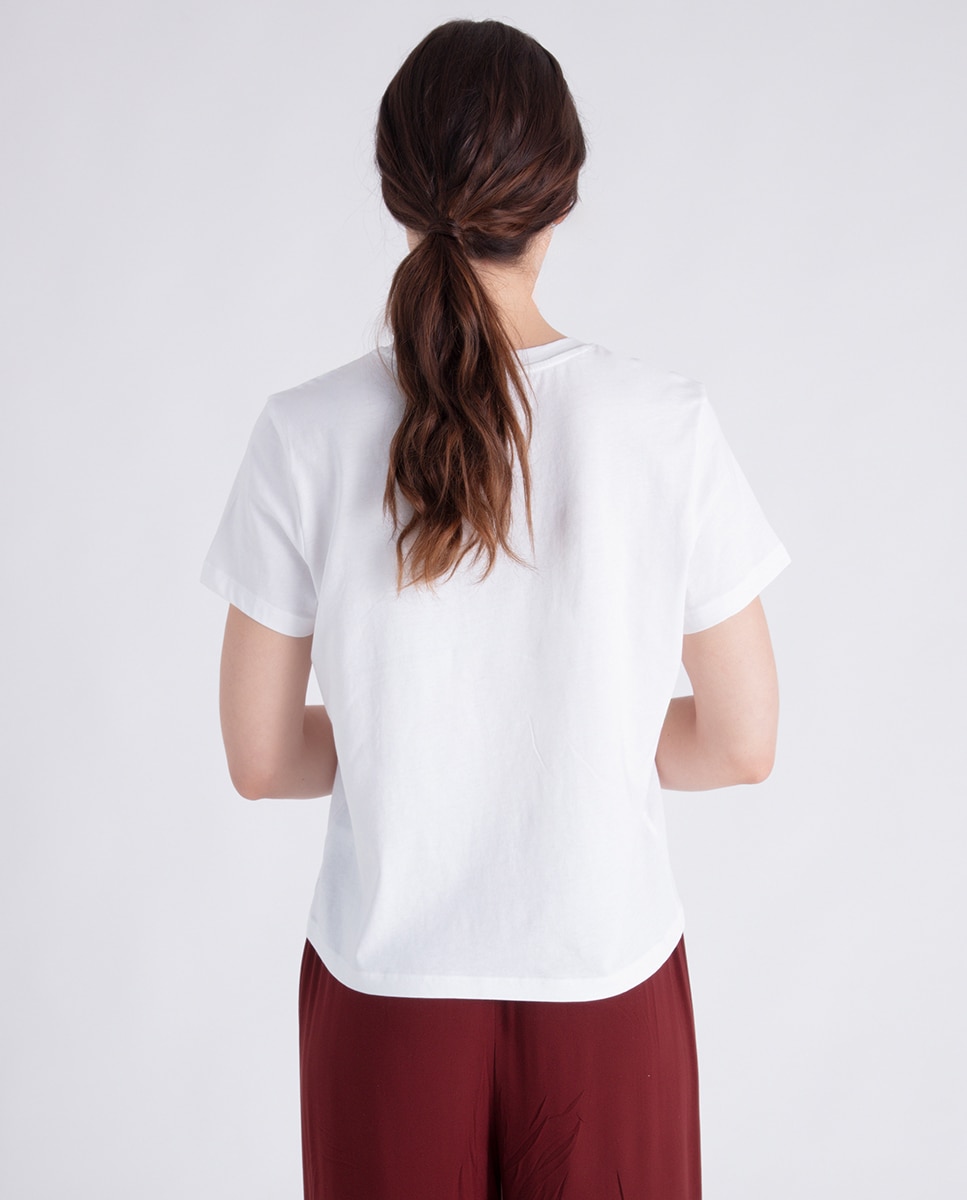 Camiseta de pijama - Calvin Klein - Cotton Tees - Blanco Blanco-2