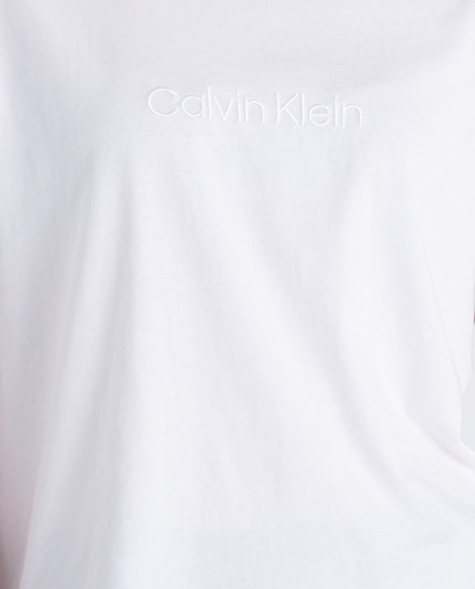 Camiseta de pijama - Calvin Klein - Cotton Tees - Blanco Blanco-3