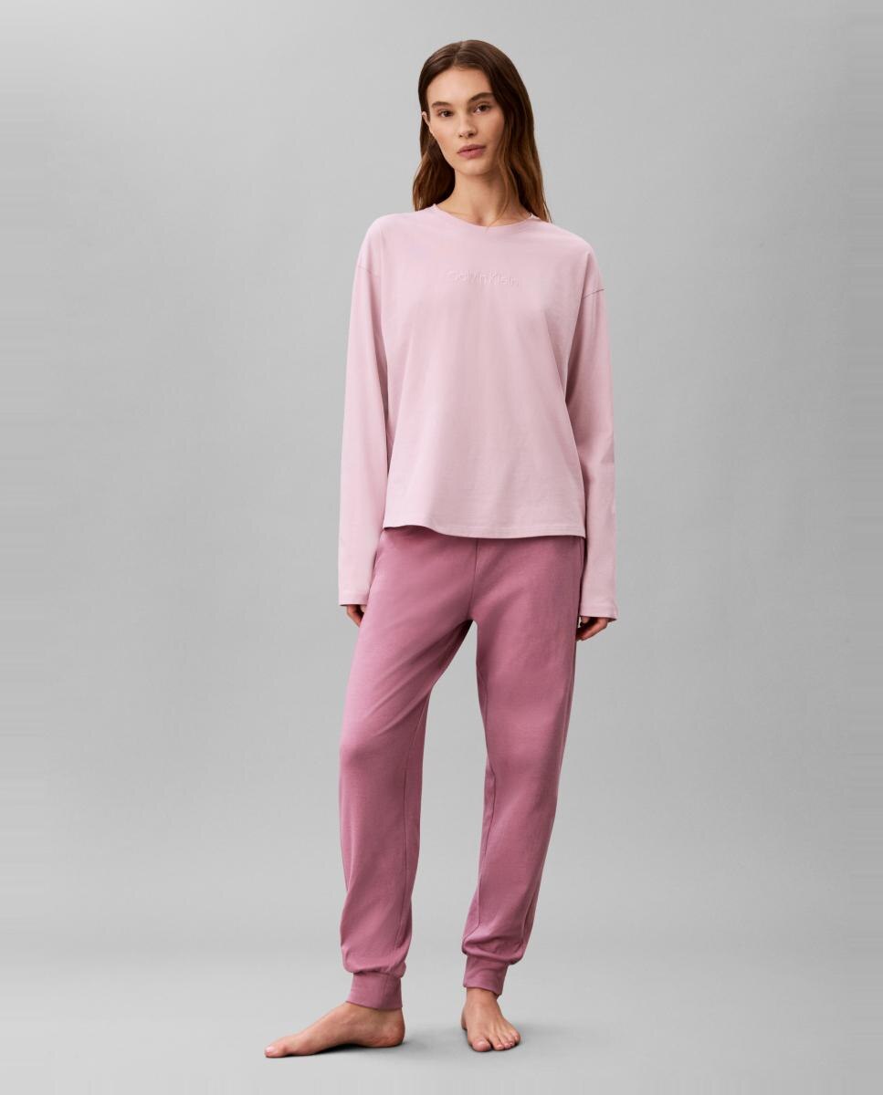 Camiseta manga larga - Calvin Klein - Rosa Rosa-6