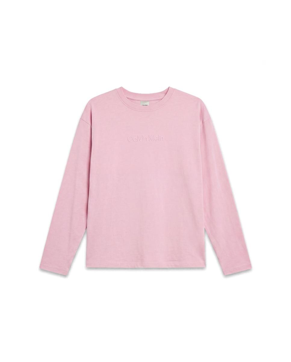 Camiseta manga larga - Calvin Klein - Rosa Rosa-5