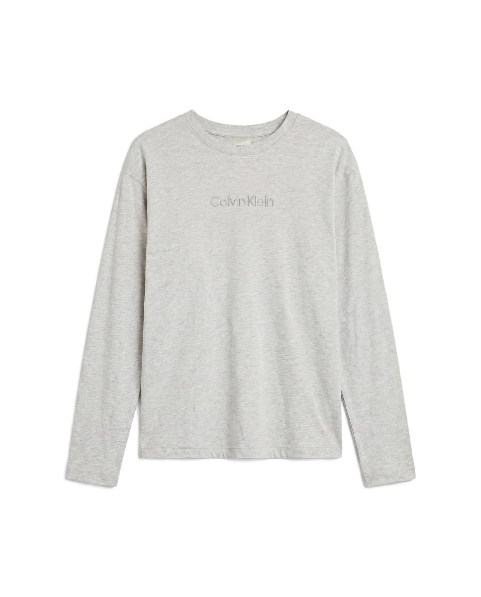 Camisola de manga comprida Cinzento-6