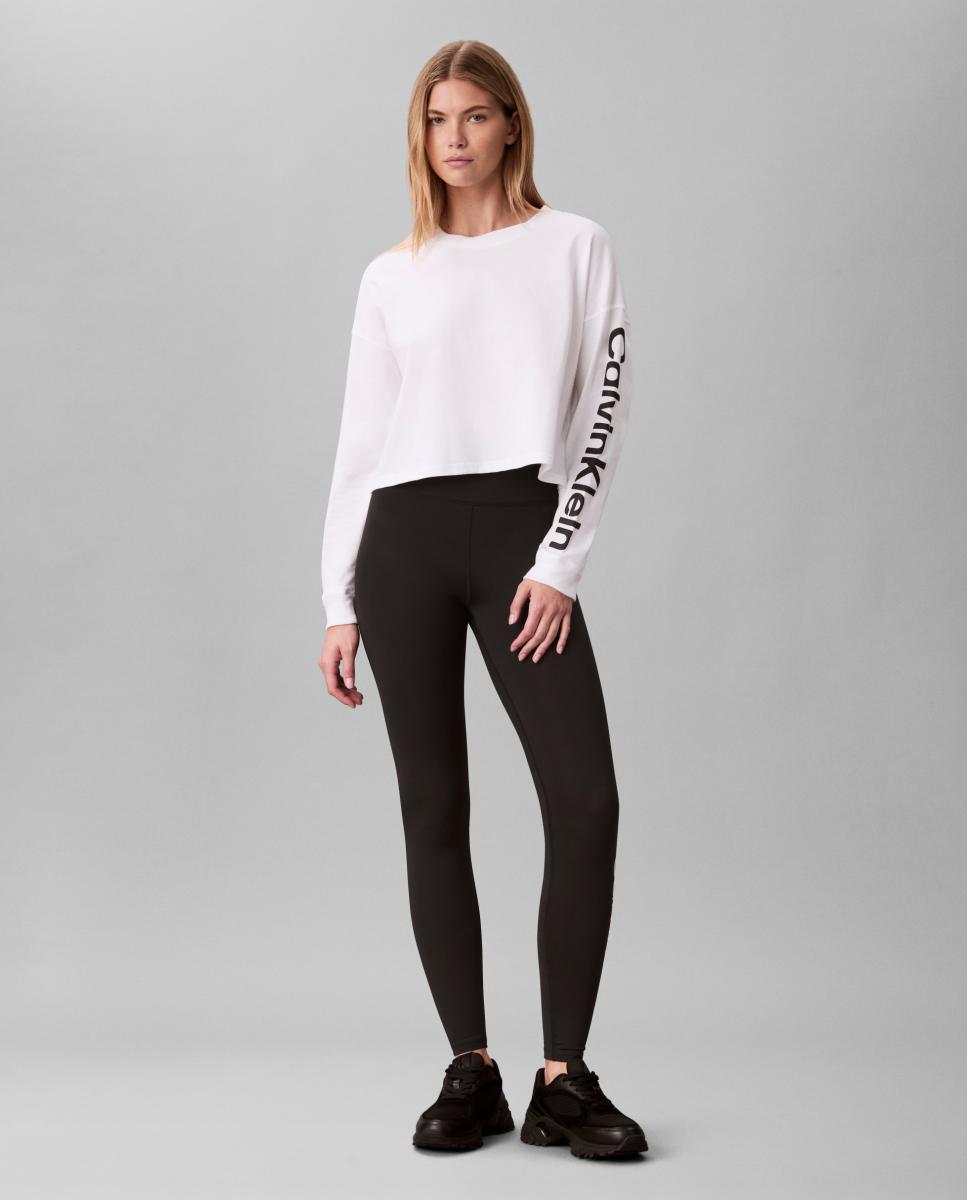 Camiseta manga larga - Calvin Klein - Blanco Blanco-3