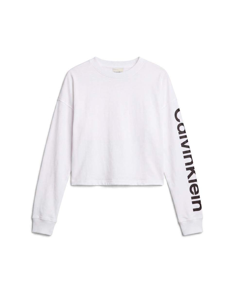 Camiseta manga larga - Calvin Klein - Blanco Blanco-6