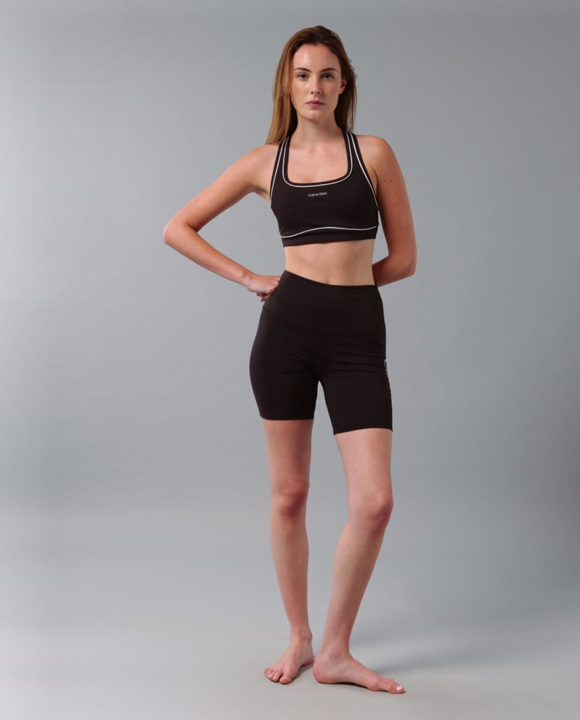 Soutien Desportivo com Debruado Seasonal Fashion Preto-2