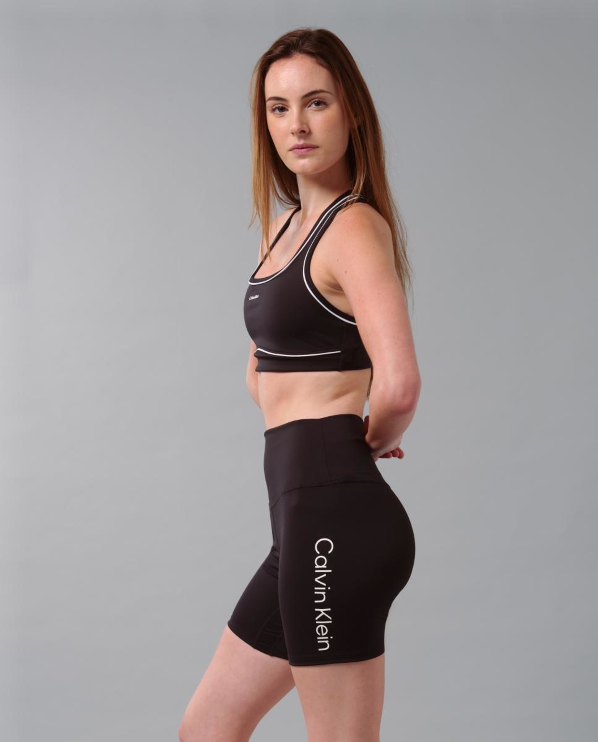 Soutien Desportivo com Debruado Seasonal Fashion Preto-5