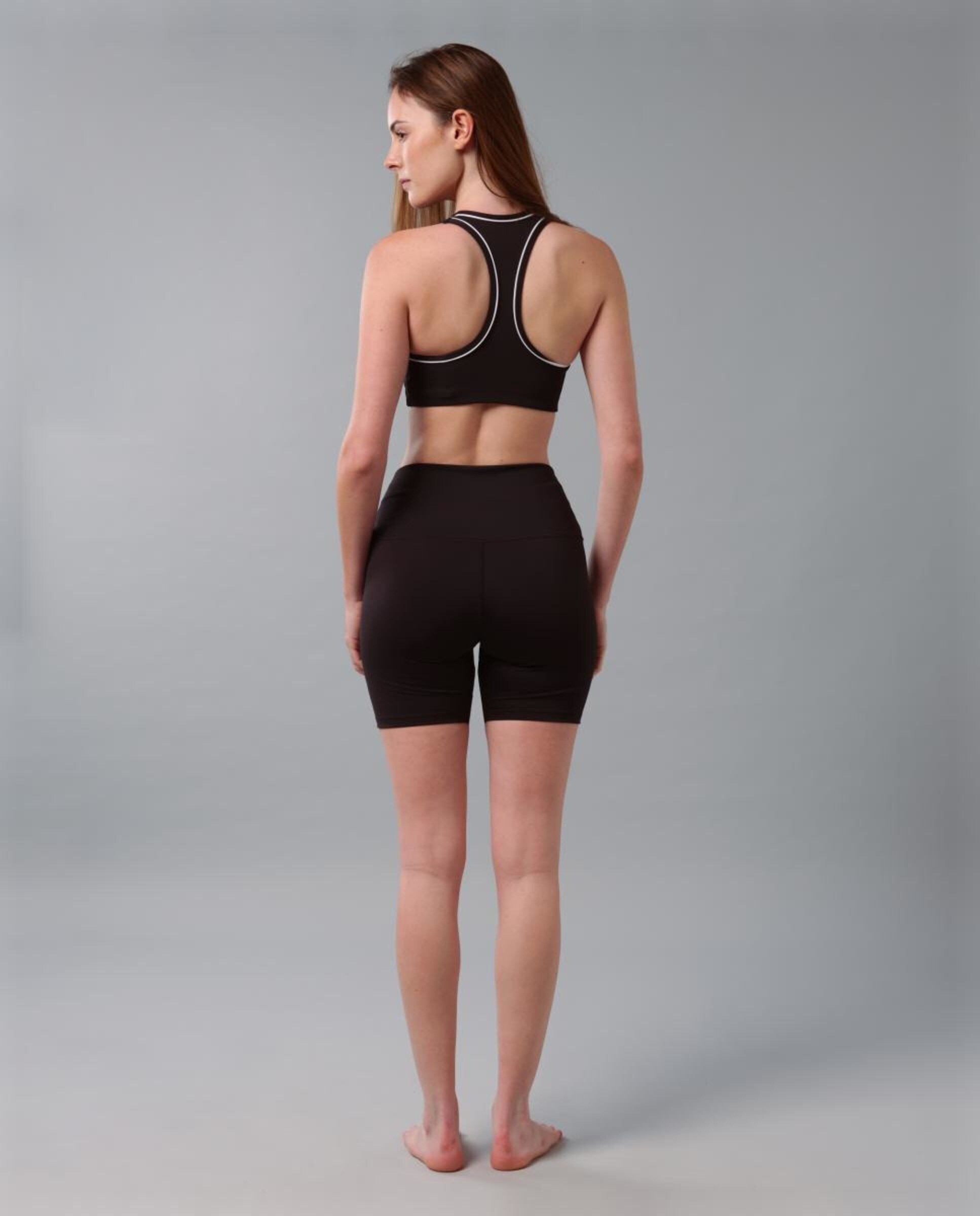 Soutien Desportivo com Debruado Seasonal Fashion Preto-6