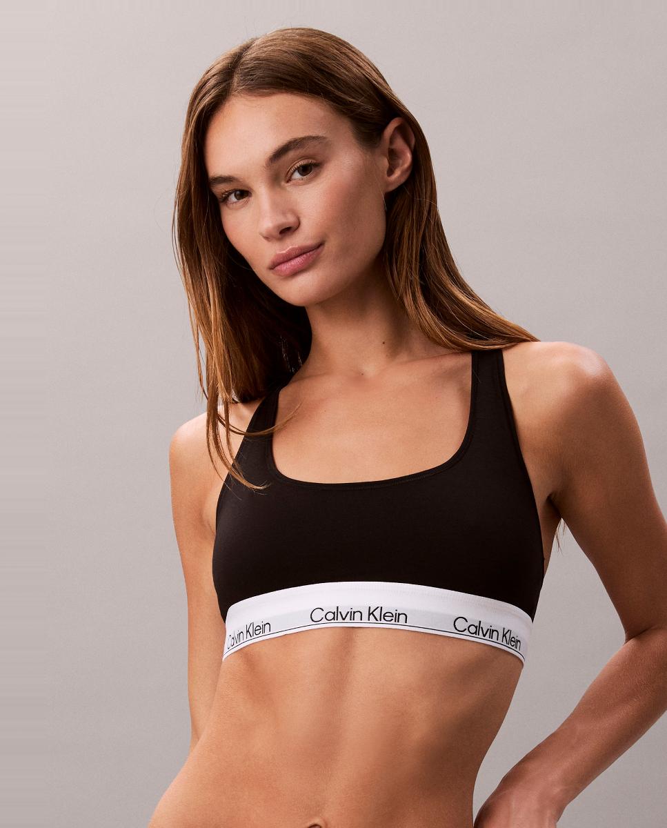 Sujetador bralette ICON COTTON MODAL - Calvin Klein - Negro Negro-1
