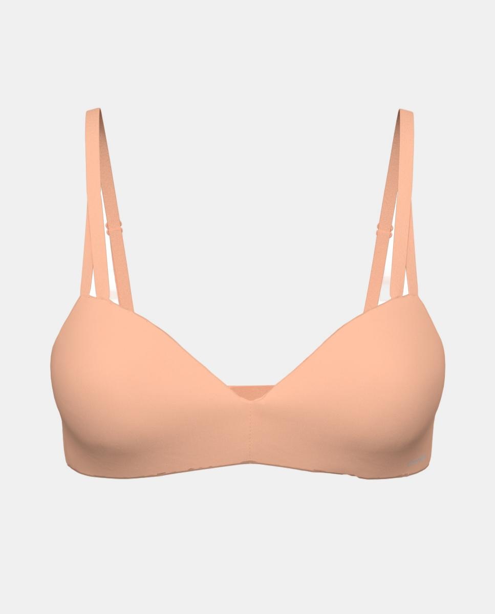 Sujetador preformado sin aro SEDUCTIVE COMFORT LIGHT - Calvin Klein - Naranja Naranja-4