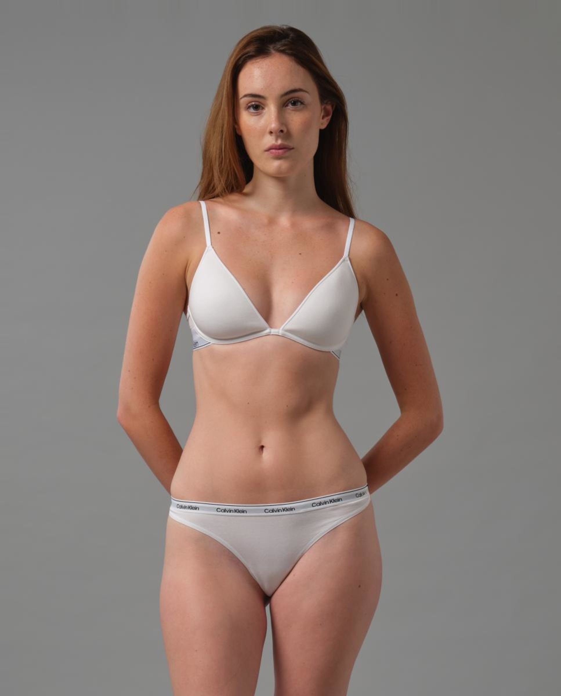 Soutien Decotado de Copa Moldada Icon Cotton Modal Branco-7