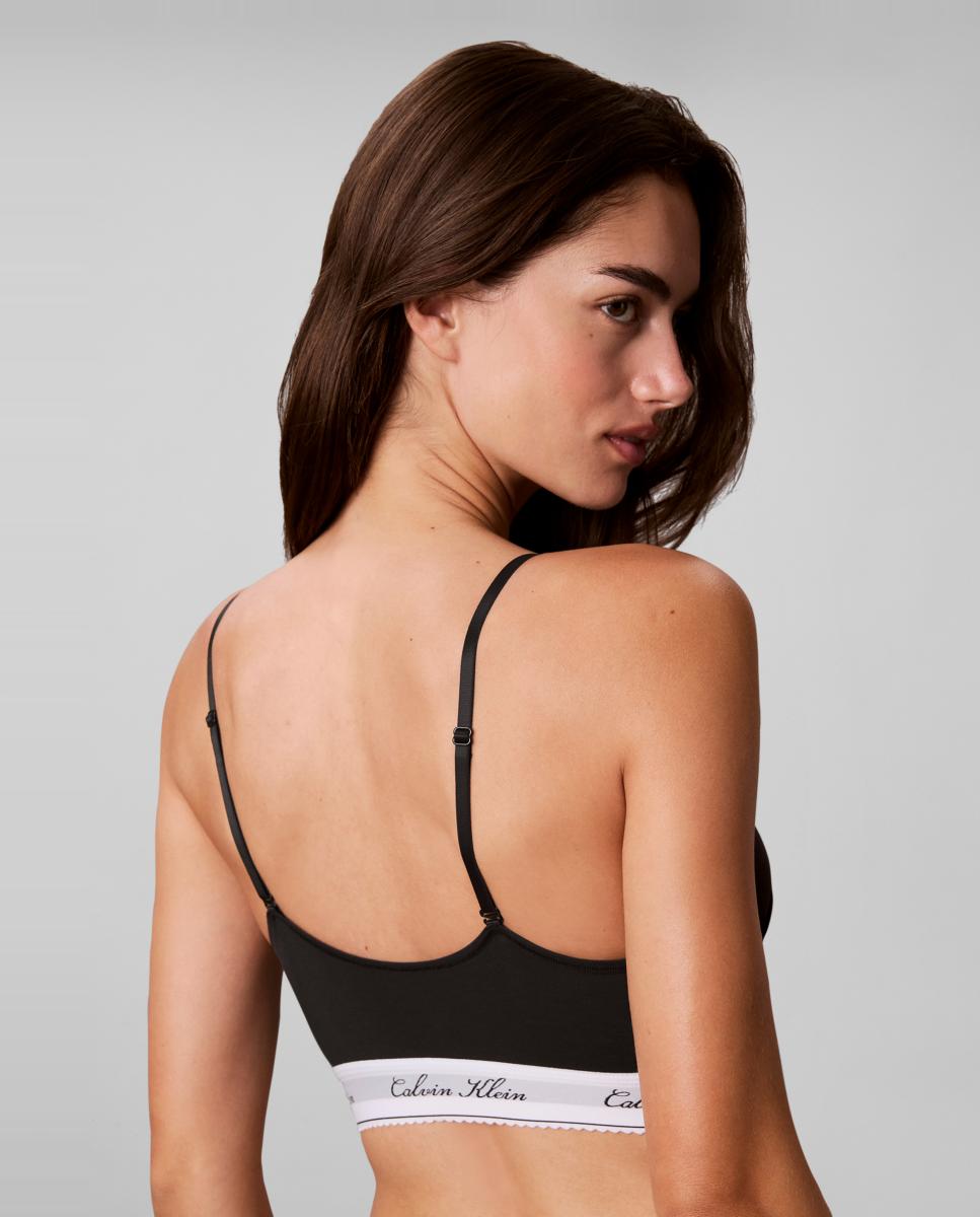 Soutien Bralette de Copa Moldada Preto-2