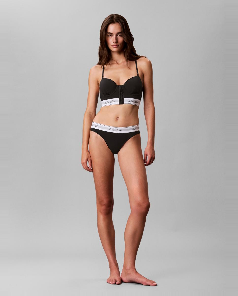 Soutien Bralette de Copa Moldada Preto-6