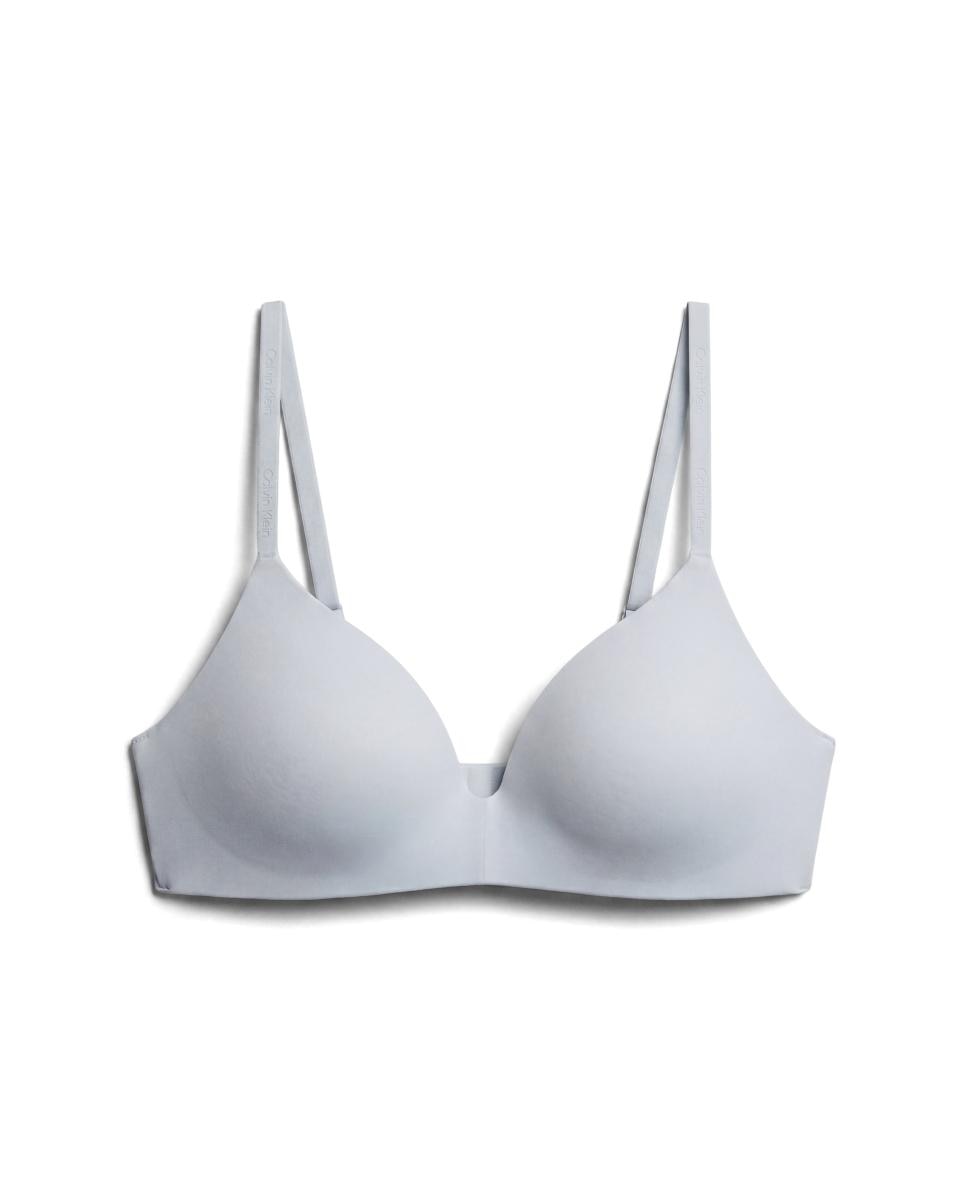 Sujetador sin aro - Calvin Klein - Azul claro Azul claro-5