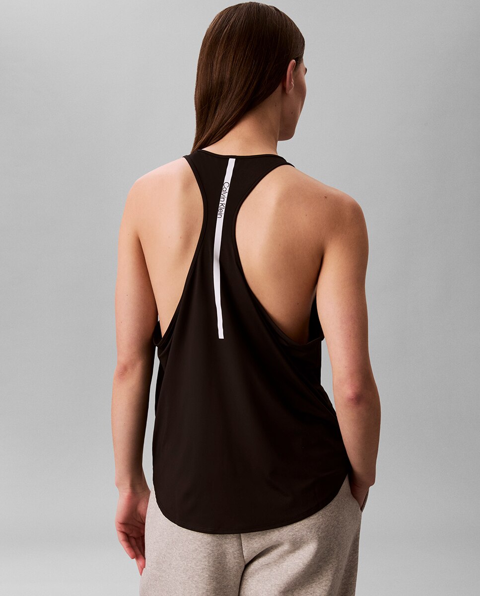 T-shirt de Alças Desportiva Icon Sport Preto-2