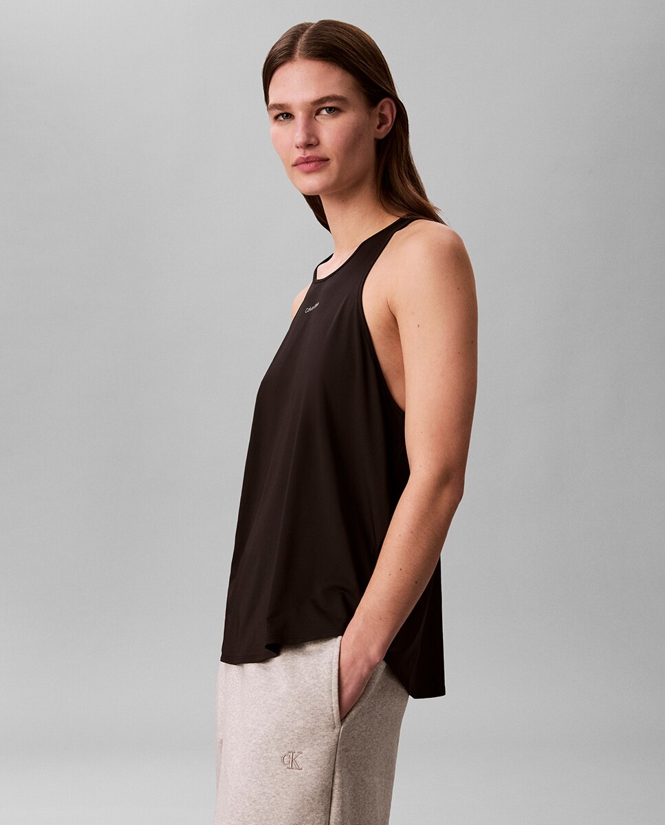 T-shirt de Alças Desportiva Icon Sport Preto-3