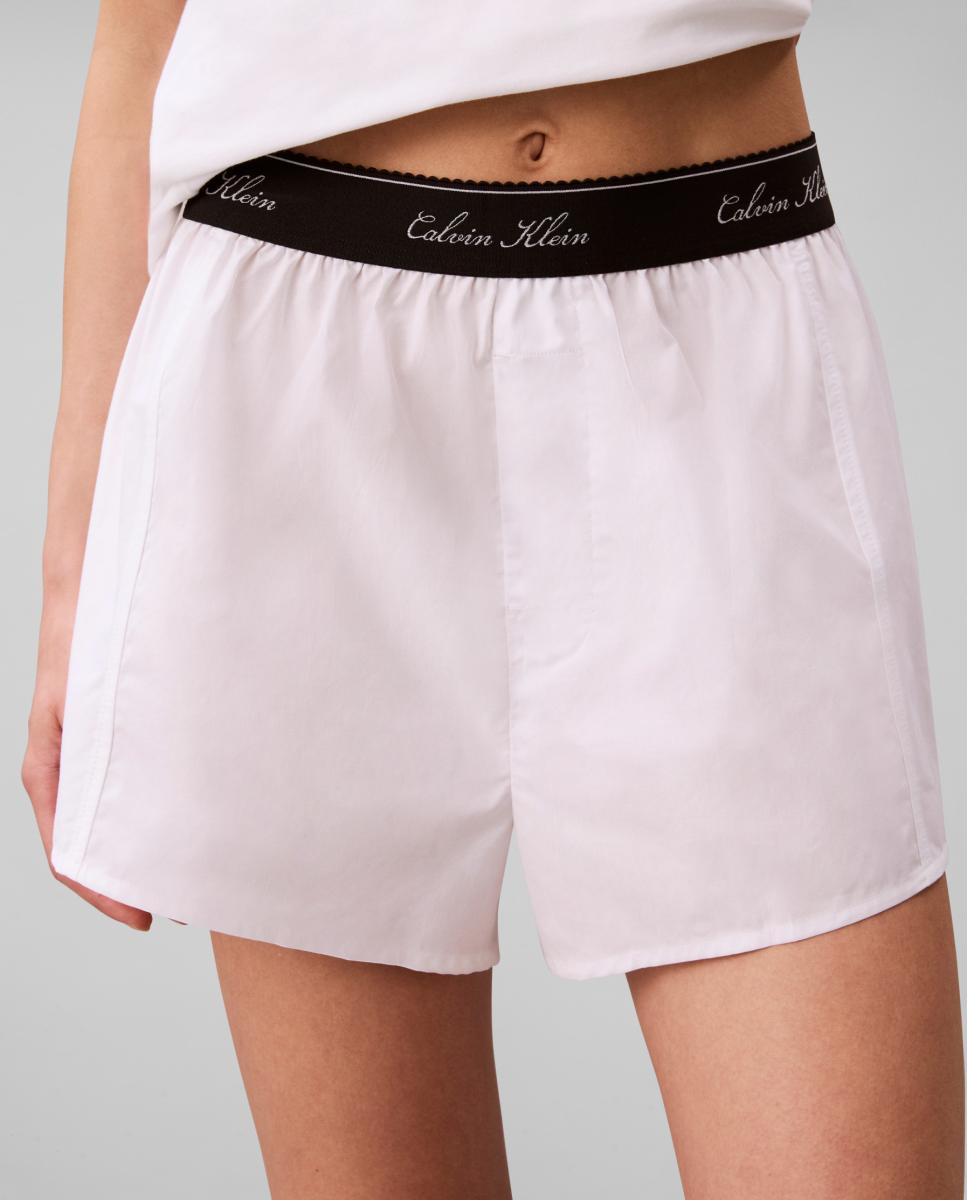 Conjunto de T-shirt e Calças Branco-4