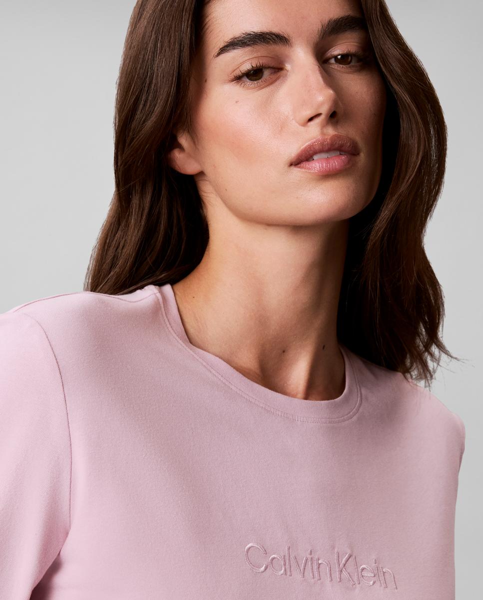 Set pijama de camiseta y pantalón - Calvin Klein - Rosa Rosa-5